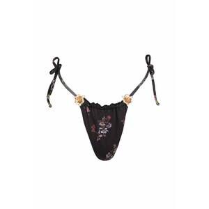 NEW SOAH women's juliet bikini bottoms in midnight roses